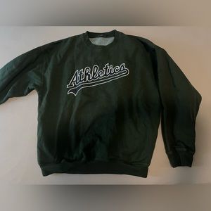 Nearly new brandy vintage green athletic sweatshirt